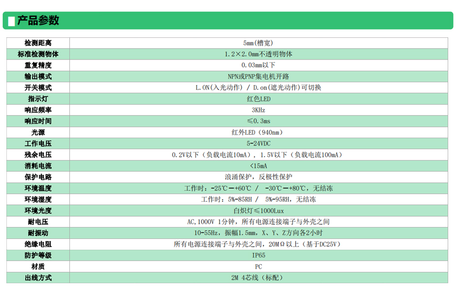 槽型光電(diàn)传感器参数.jpg